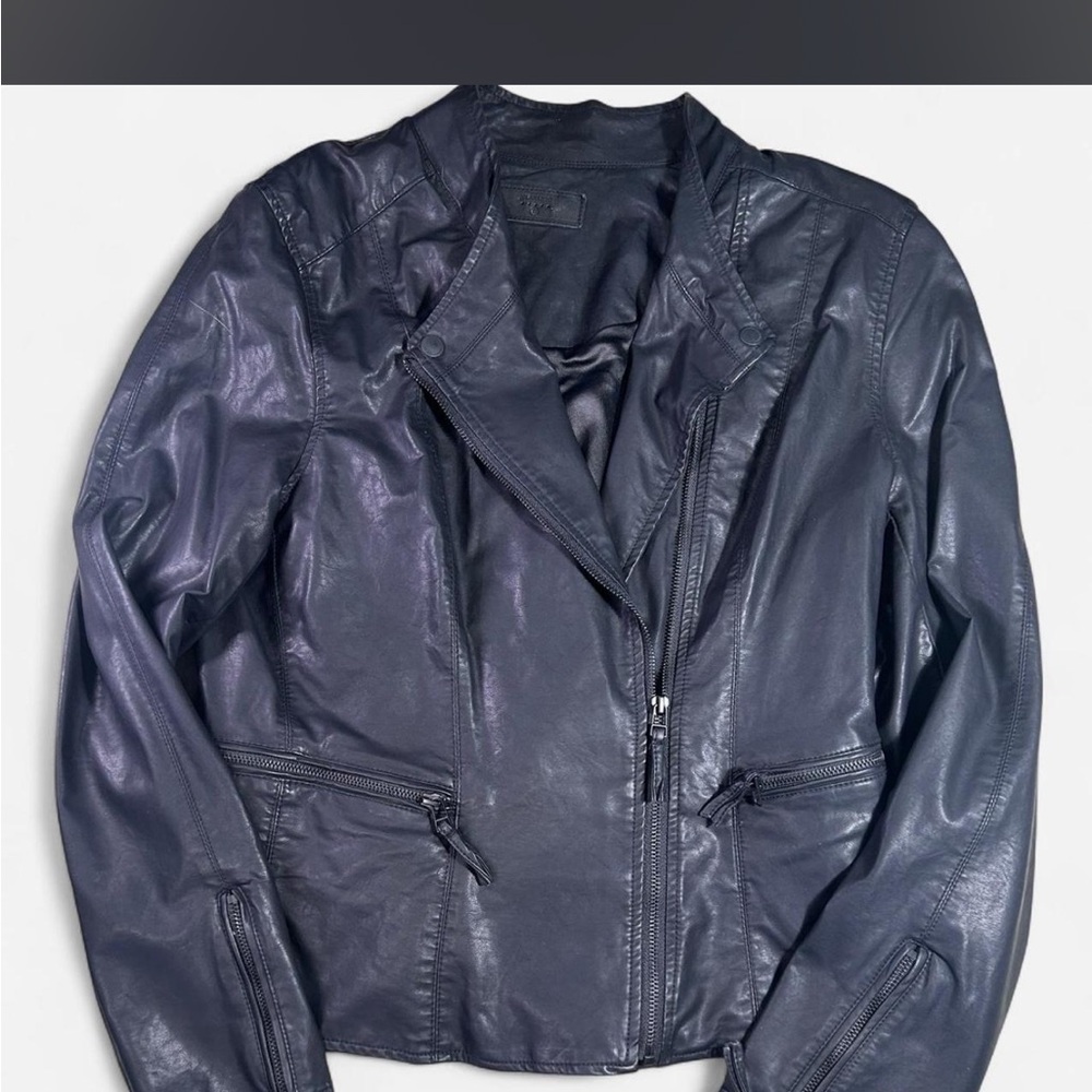 BlankNYC black Vegan leather moto Jacket